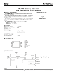 Click here to download NJM2512A Datasheet