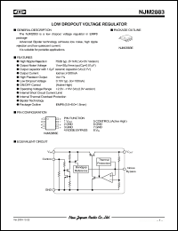 Click here to download NJM2883 Datasheet