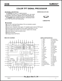 Click here to download NJM2527 Datasheet