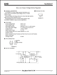 Click here to download NJM2847F3 Datasheet