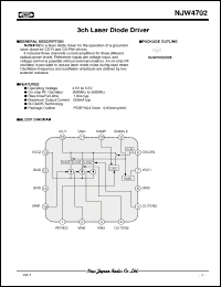 Click here to download NJW4702SE8 Datasheet