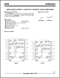 Click here to download NJM2586AM Datasheet