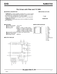 Click here to download NJM2570A Datasheet