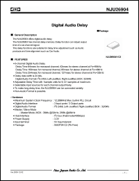 Click here to download NJU26904V-C2 Datasheet