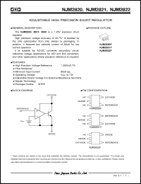 Click here to download NJM2821F Datasheet