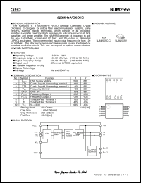 Click here to download NJM2555C-C Datasheet