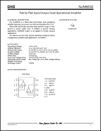 Click here to download NJM8532 Datasheet