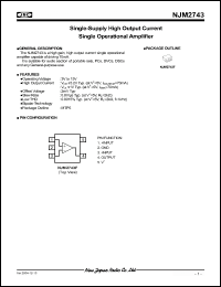 Click here to download NJM2743F Datasheet