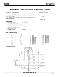 Click here to download NJM2760 Datasheet
