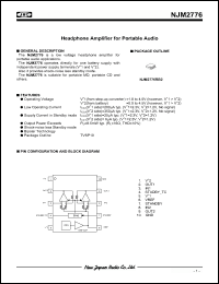 Click here to download NJM2776 Datasheet