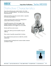 Click here to download MB2461S1W06 Datasheet