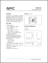 Click here to download SM5166AV Datasheet