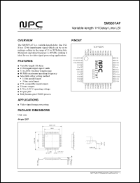 Click here to download SM5837AF Datasheet