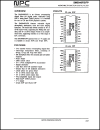 Click here to download SM5840FS Datasheet