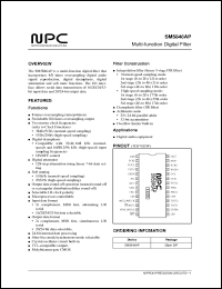 Click here to download SM5846AP Datasheet