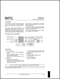 Click here to download SM5851 Datasheet