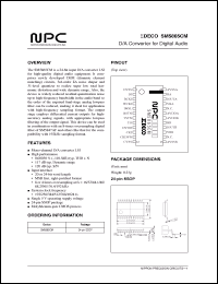 Click here to download SM5865 Datasheet