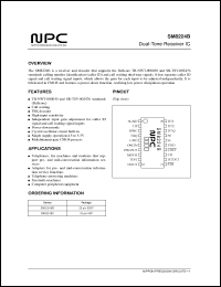 Click here to download SM8224 Datasheet