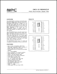 Click here to download SM5840JS Datasheet