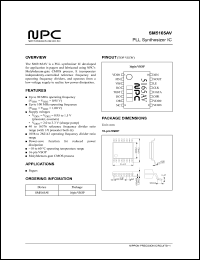 Click here to download SM5165 Datasheet