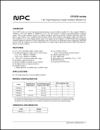 Click here to download CF5035ALC Datasheet