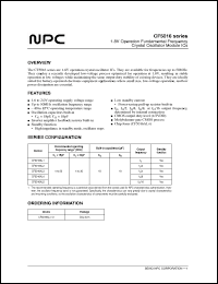 Click here to download CF5016 Datasheet