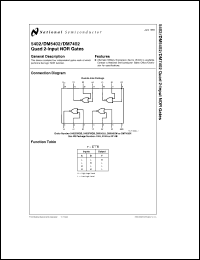 Click here to download JM38510/00401BD Datasheet