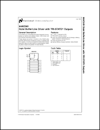 Click here to download 54AC540FM-MLS Datasheet
