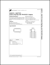 Click here to download 54ACT374DM Datasheet