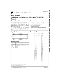 Click here to download 54ACTQ16240 Datasheet