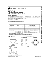 Click here to download 54F192DMQB Datasheet