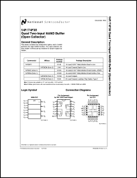Click here to download 54F38 Datasheet