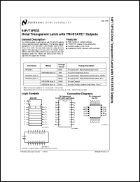 Click here to download 54F533LMQB Datasheet