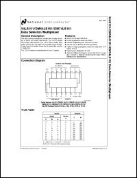 Click here to download JD54LS151B2 Datasheet