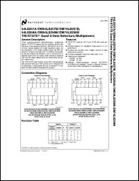 Click here to download JD54LS257SEA Datasheet