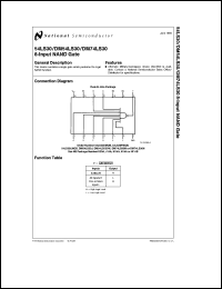 Click here to download JM38510/30009SC Datasheet