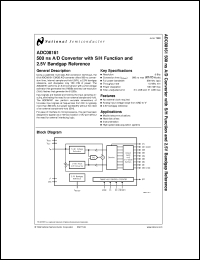 Click here to download ADC08161CIWM Datasheet