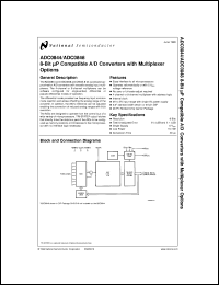 Click here to download ADC0844 Datasheet