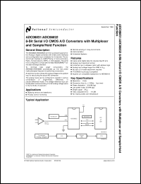 Click here to download ADC08831IM Datasheet