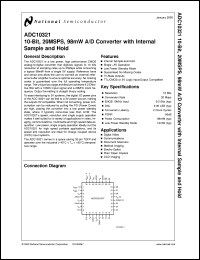 Click here to download ADC10321CIVT Datasheet