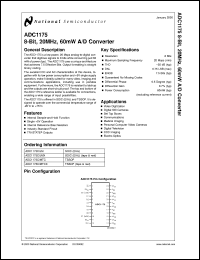 Click here to download ADC1175CIMTC Datasheet