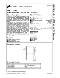Click here to download ADC1175-50 Datasheet
