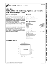 Click here to download ADC12081CIVT Datasheet