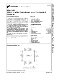 Click here to download ADC12281 Datasheet