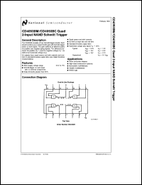 Click here to download CD4093BMJ/883 Datasheet