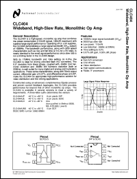 Click here to download CLC404MDC Datasheet