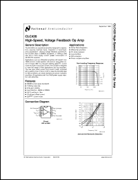 Click here to download CLC420AJP Datasheet