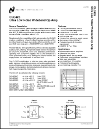 Click here to download CLC425AJM5 Datasheet