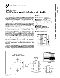 Click here to download CLC432AJE Datasheet