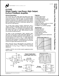 Click here to download CLC452AJE-TR13 Datasheet